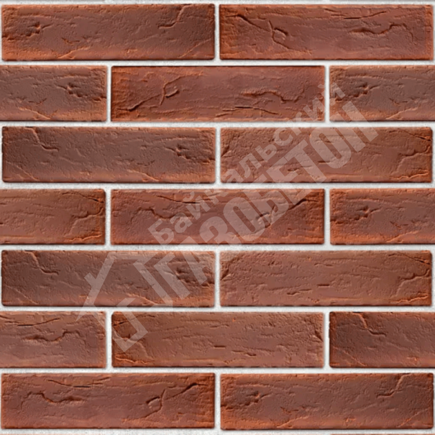 картинка Кирпич керамический лицевой 1НФ (Воротынский Кортен Бостон) 
