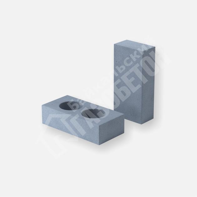 Кирпич силикатный лицевой СОЛПу-1 НФ Графит